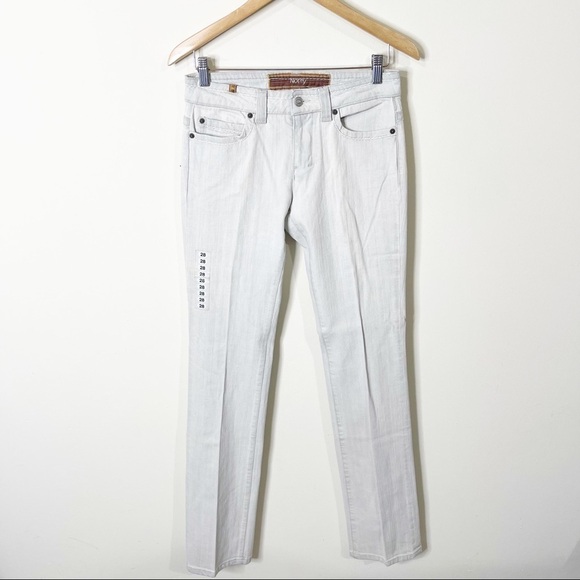 Notify Denim - Notify Black Super Bleach Hellebora Low Rise Skinny Jeans Size 28 NWT